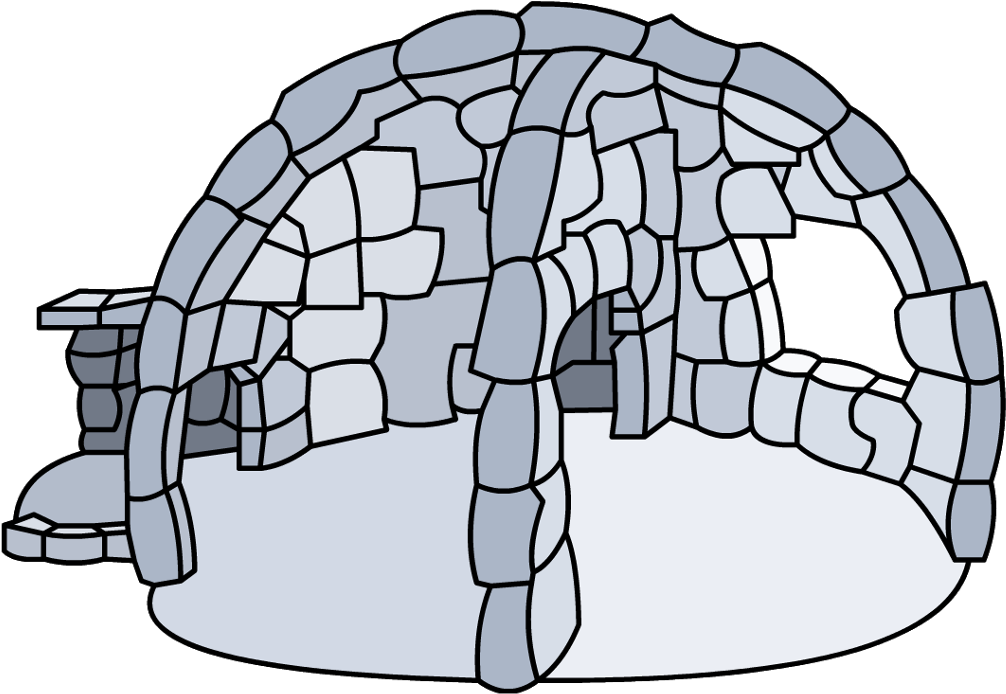 In Half Igloo Igloo Icon Id 37 - In Half Igloo Igloo Icon Id 37 (1024x751)
