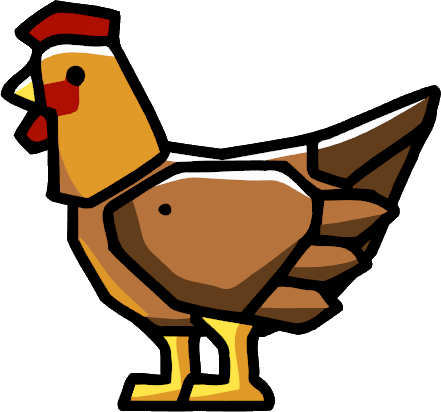 Chicken Bird - Scribblenauts Rooster (441x412)