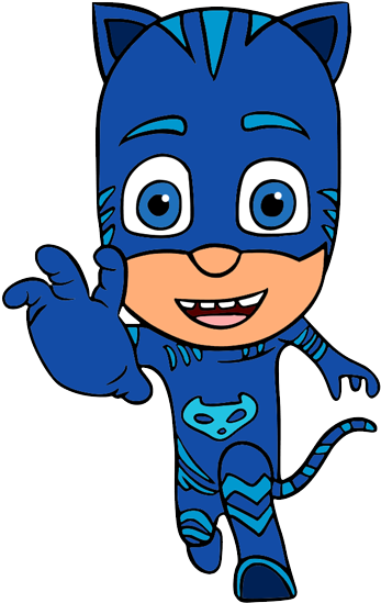 Pj Masks Clip Art Images - Pj Mask Catboy Drawing (352x562)