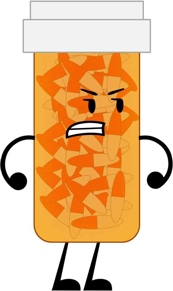 Pill Bottle - Pill Bottle (558x935)