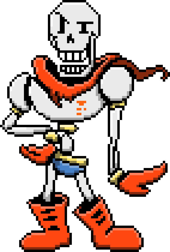 Papyrus - Undertale Sans And Papyrus (710x1050)