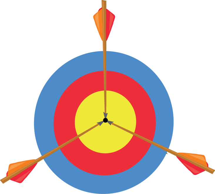 Arrow Target - Arrow (732x663)