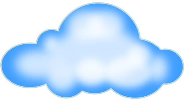 Cartoon Cloud Clip Art - Animated Clouds (600x333)