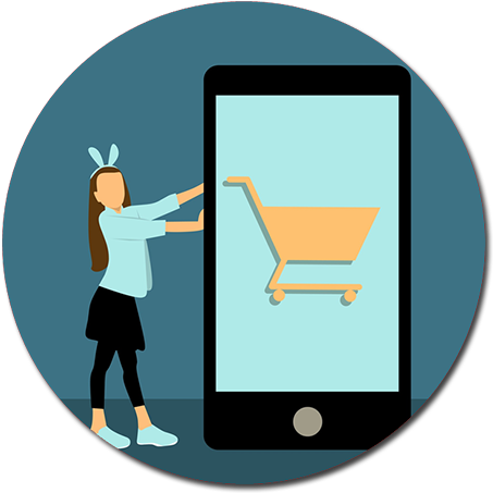 การช้อปปิ้ง - Online Shopping Design (500x500)