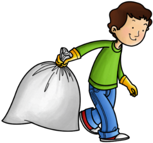 Boy Doing Chores Cartoon (420x420)