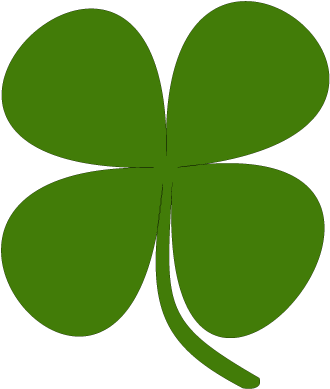 Custom Green Four Leaf Clover Throw Blanket (700x700)