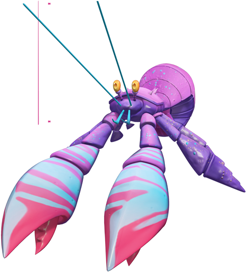 Giant Crab - The Deep (635x560)