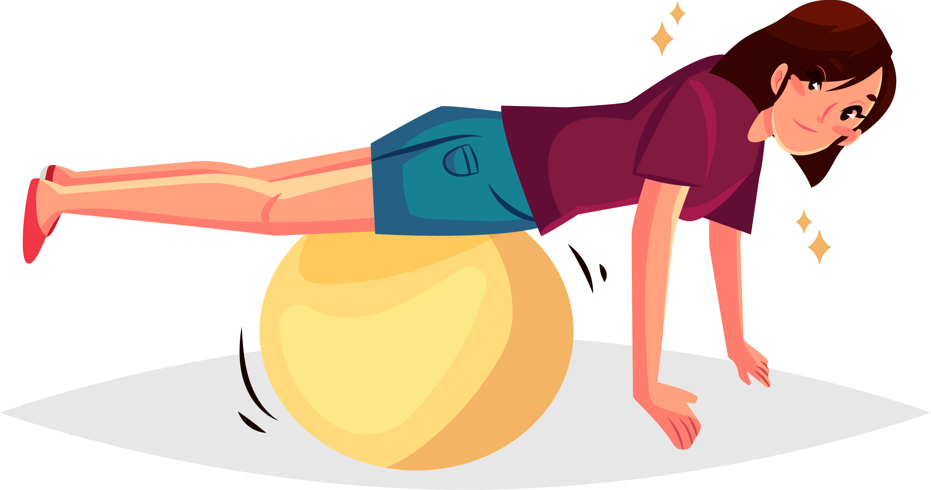 Physical Exercise Euclidean Vector Drawing Physical - Physical Therapy (3144x1655)