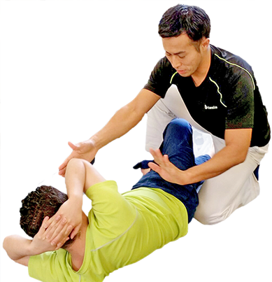 パーソナルトレーニングをする院長 - Training (389x403)