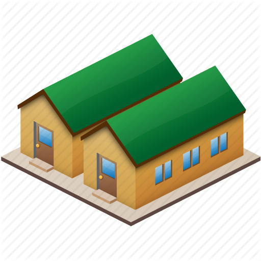 Barracks Icon - Military (512x512)