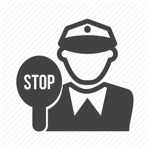 Character Icon Set - Icon Traffic Cop (512x512)