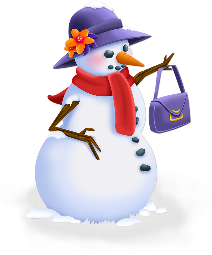 Ms Snow - Snowman (1000x1000)