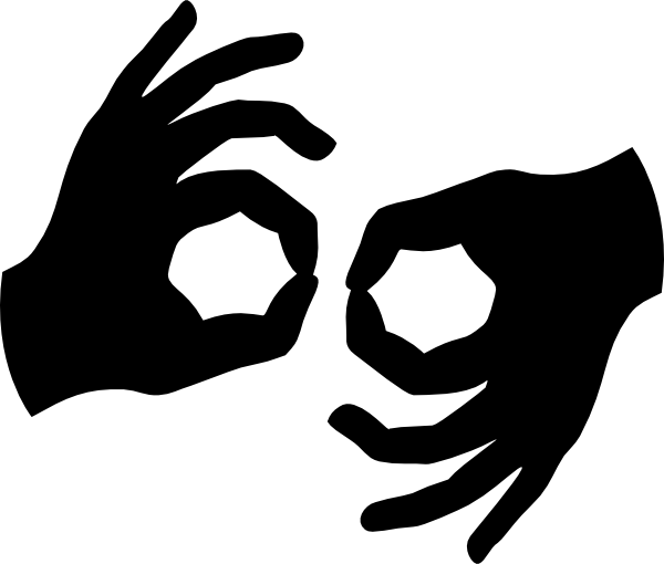 Asl Sign For Interpreter (600x510)