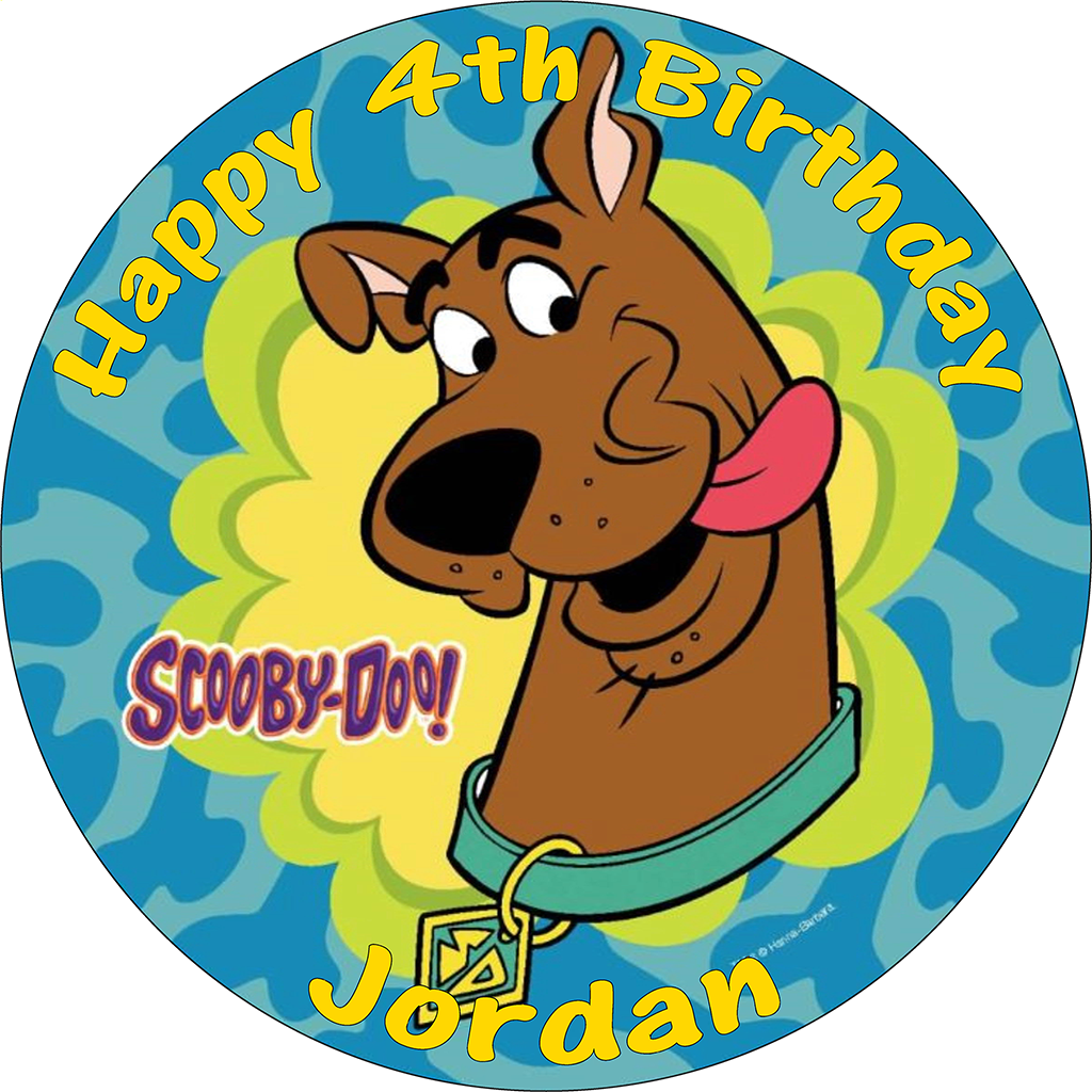 Scooby Doo Cake Wafer (1024x1024)