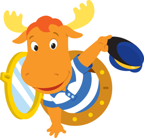 The Backyardigans Tyrone The Moose Sailor Nickelodeon - The Backyardigans (500x479)