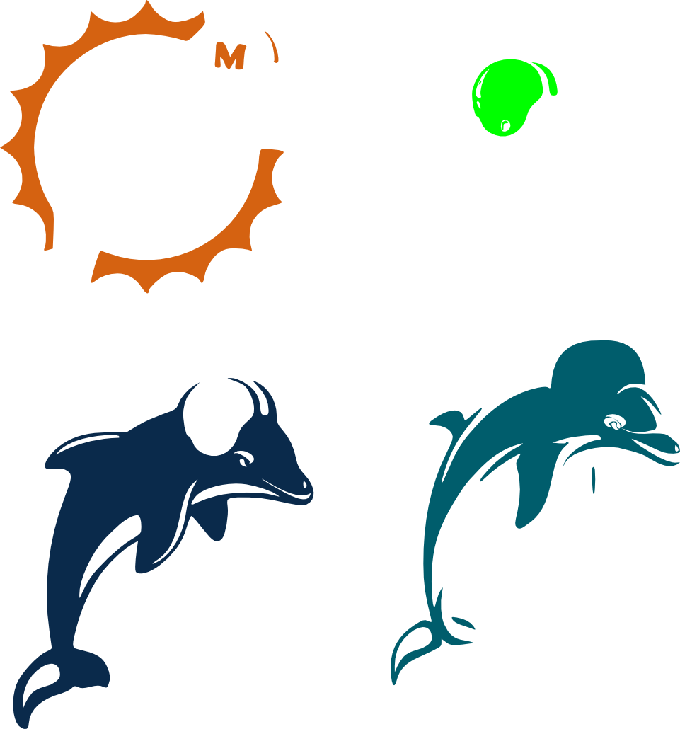 Miami Dolphins Logo Svg (961x1030)