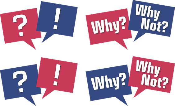 Why Question Question Mark Why Not Exclama - Choose Us Why Not (563x340)