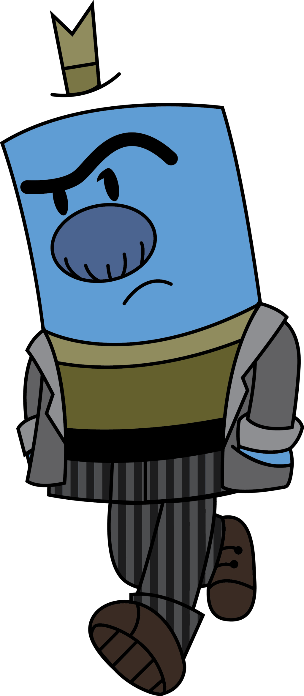 Nicely-dressed Mr - Mr Grumpy Cartoon Hd (1024x2343)