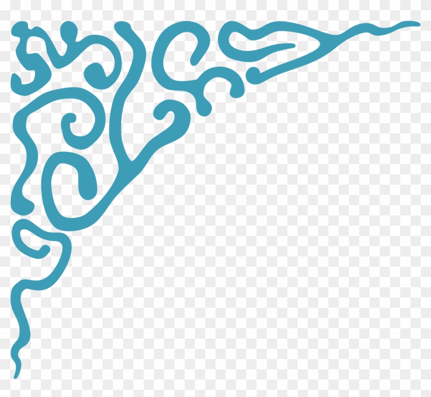 Displaying Corner Border Clipart Clipartmonk Free Clip - Eid Mubarak In Arabic Script, Eid Al Fitr Calligraphy #1037