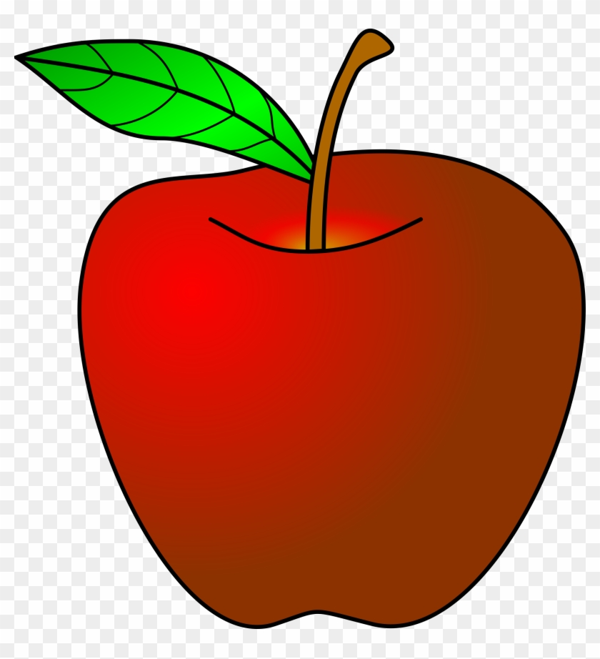 Food Clipart Clear Background - Apple Clipart #1121