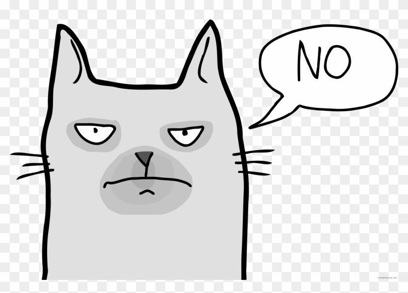 Christmas Clipart Grumpy Cat, Clip Art Grumpy Cat, - Clip Art Grumpy Cat #1570