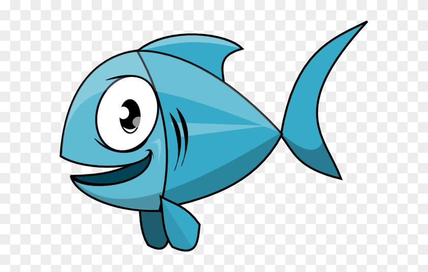 School Of Fish Clip Art - Cartoon Fish Clipart #2317
