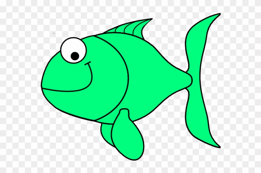 Green Fish Clip Art - Green Fish Clipart #2310