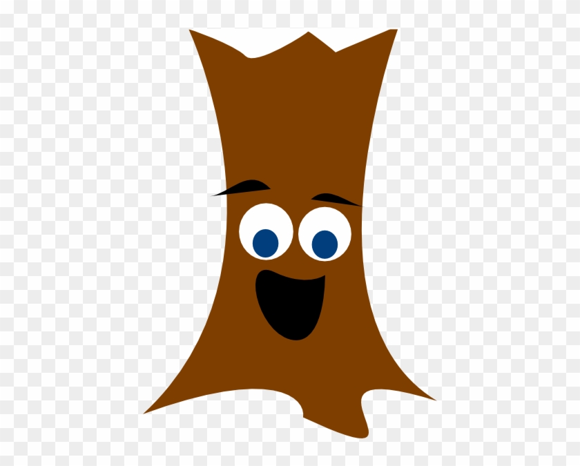 Tree Trunk With Face Clip Art - Trunk Of The Tree Clipart #2398
