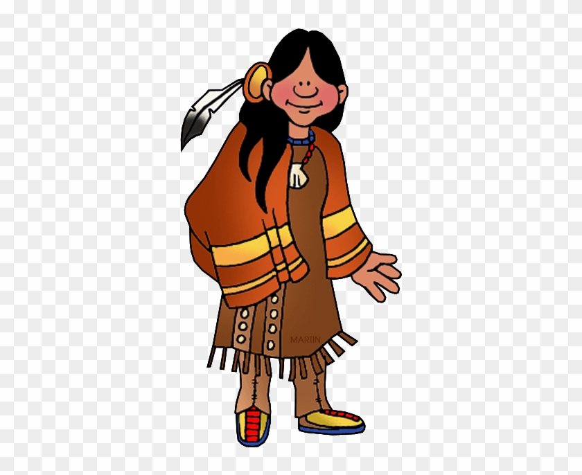 Northeast Woodland Woman - First Nation People Cartoon #3210
