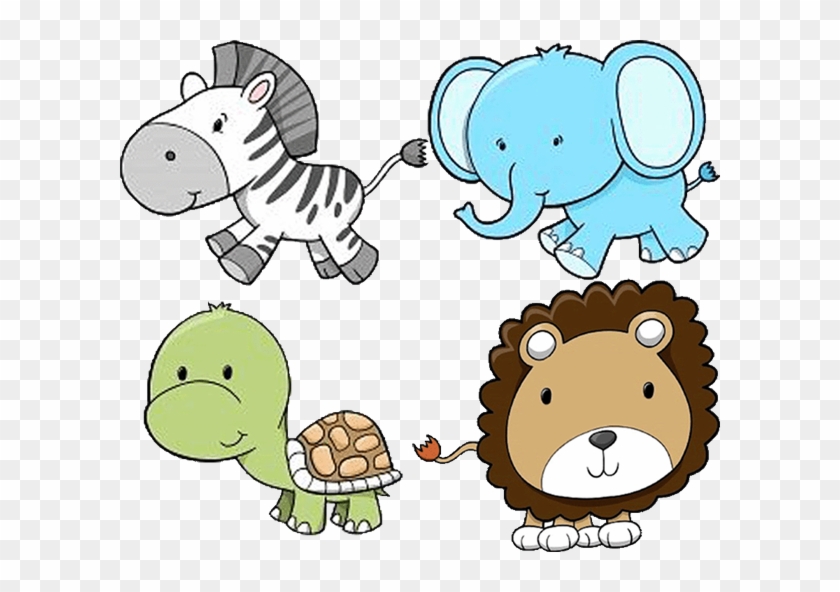 Animal Baby Clipart Zoo - Lion Cubs Drawing Cute #3481