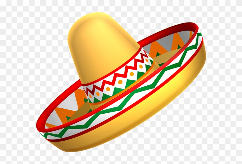 Mexican Sombrero Hat Transparent Png Clip Art - Mexican Hat Transparent Background #3722