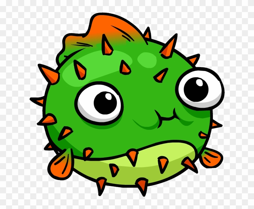Download - Puffer Fish Clipart #3916
