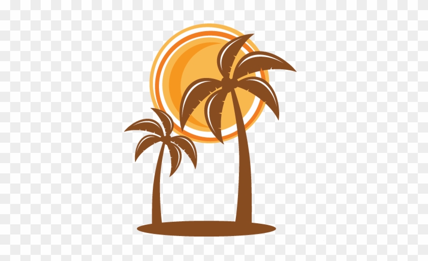 Palm Tree Svg Scrapbook Cut File Cute Clipart Files - Scalable Vector Graphics #4008