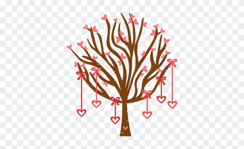 Heart Tree Scrapbook Cut File Cute Clipart Files For - Scalable Vector Graphics #4172