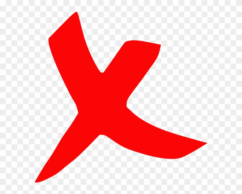 Red Wrong Cross Clip Art At Clker Com Vector Clip Art - Red Cross No Background #4410