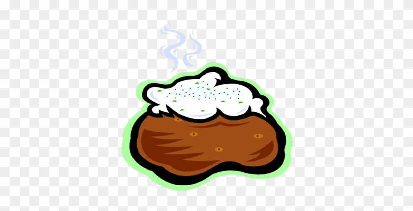 Baked Potato People Clipart - Starving Students' Cookbook [book] #4435