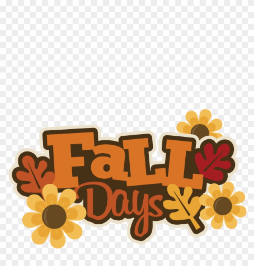 Fall Clip Art Images Free Imagesclipartpandafall Clipart - Fall Days Clipart #4557