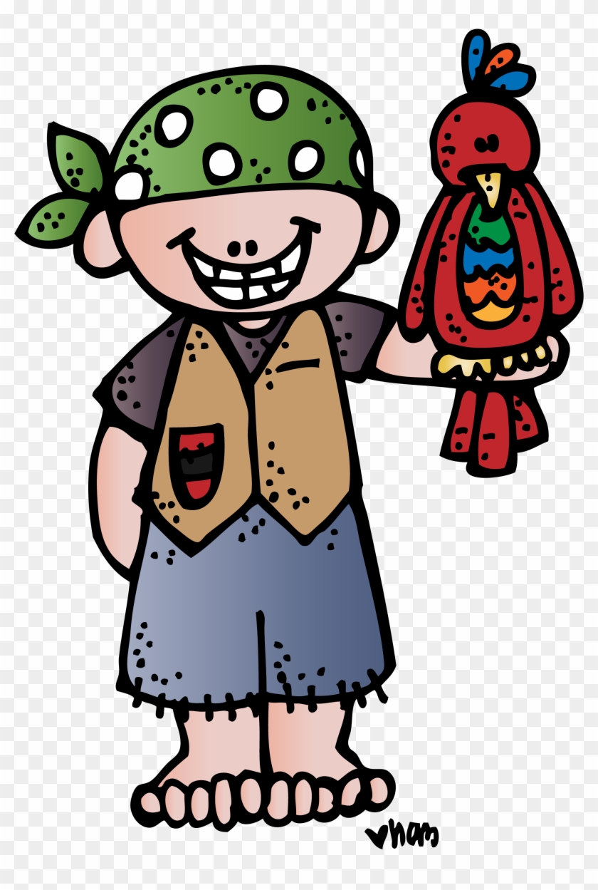 Lds Clipart, Pirate Clip Art, Pirate Font, Pirate Parrot, - Melonheadz Pirate Clipart #4721