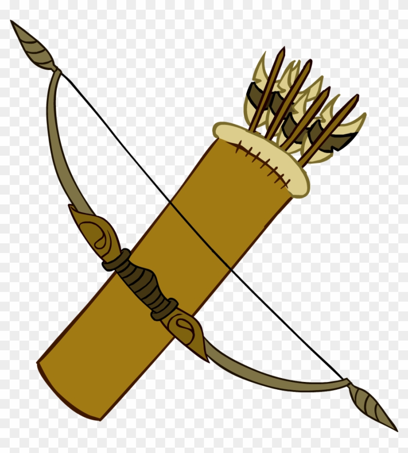 Indians Clipart Bow And Arrow - Bow And Arrows Clipart #4868