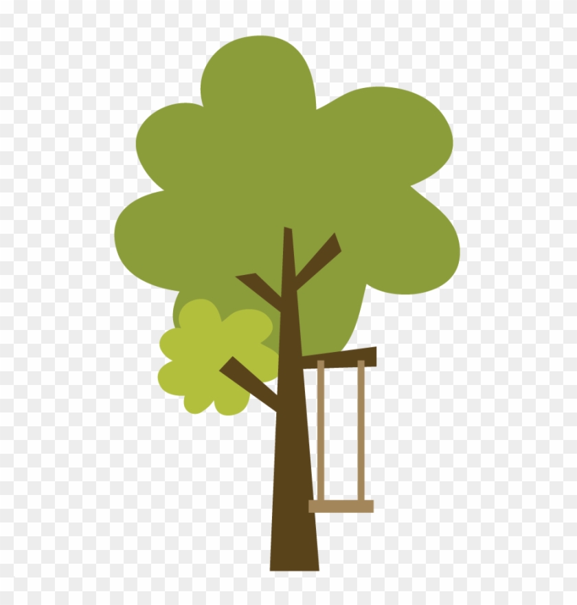 Miss Kate Cuttables - Cute Woodland Tree Clipart #4962