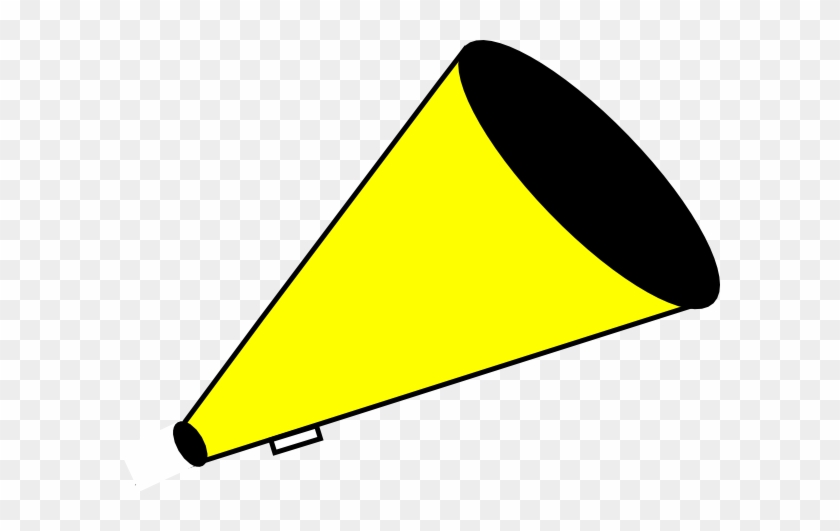 Yellow Megaphone Clipart #5546