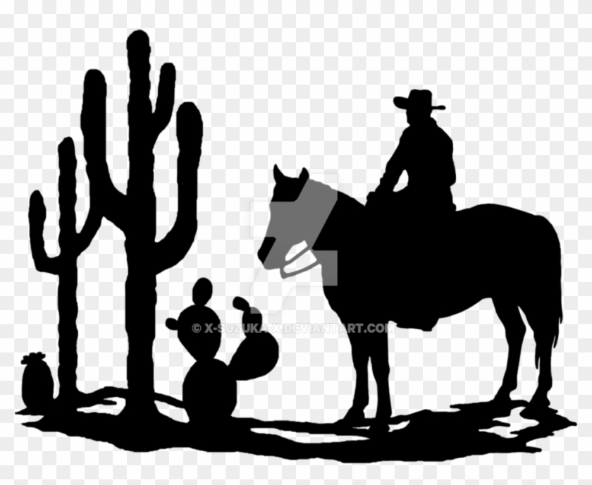 Western Silhouette Clipart Panda - Western Silhouette #6093