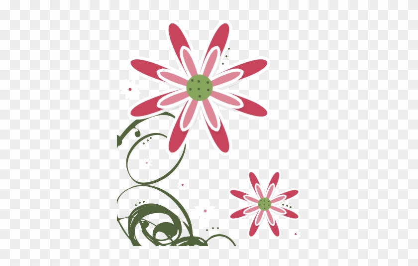 Graphics For Corner Flower Transparent Background Graphics - Png Cute Flowers Background #6115