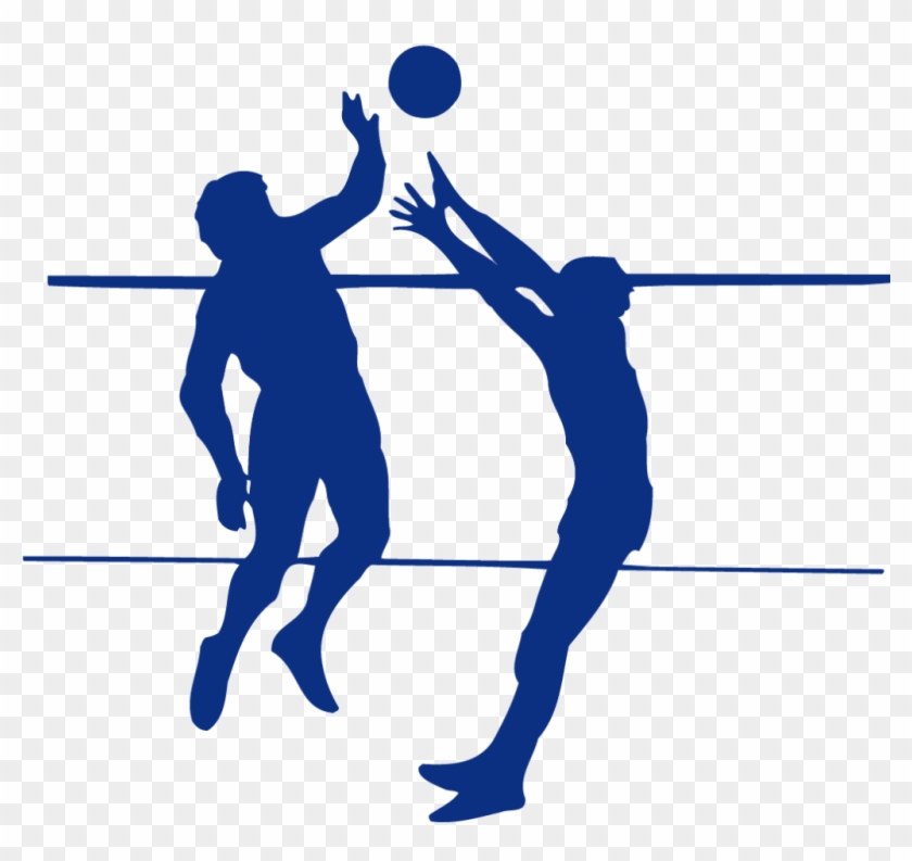 Girl Volleyball Player Silhouette Clip Art - Волейбол Пнг #6307