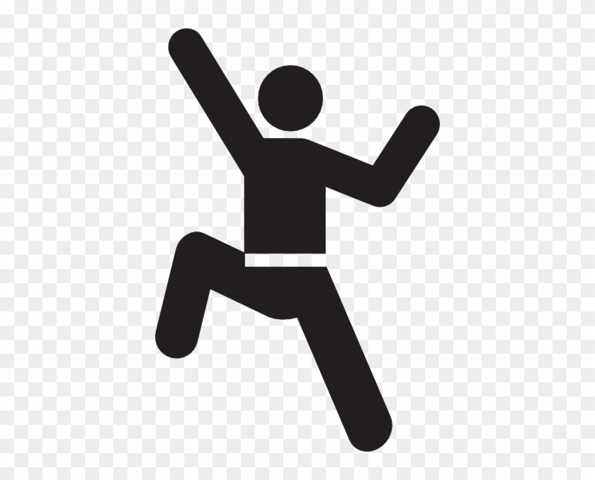 Left Hand Climber Clip Art At Clker Com Vector Clip - Climbing Clip Art #6389