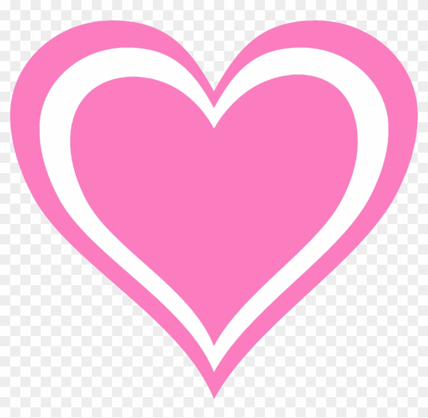 Valentine's Day Clip Art - 素材 ハート ピンク #6649