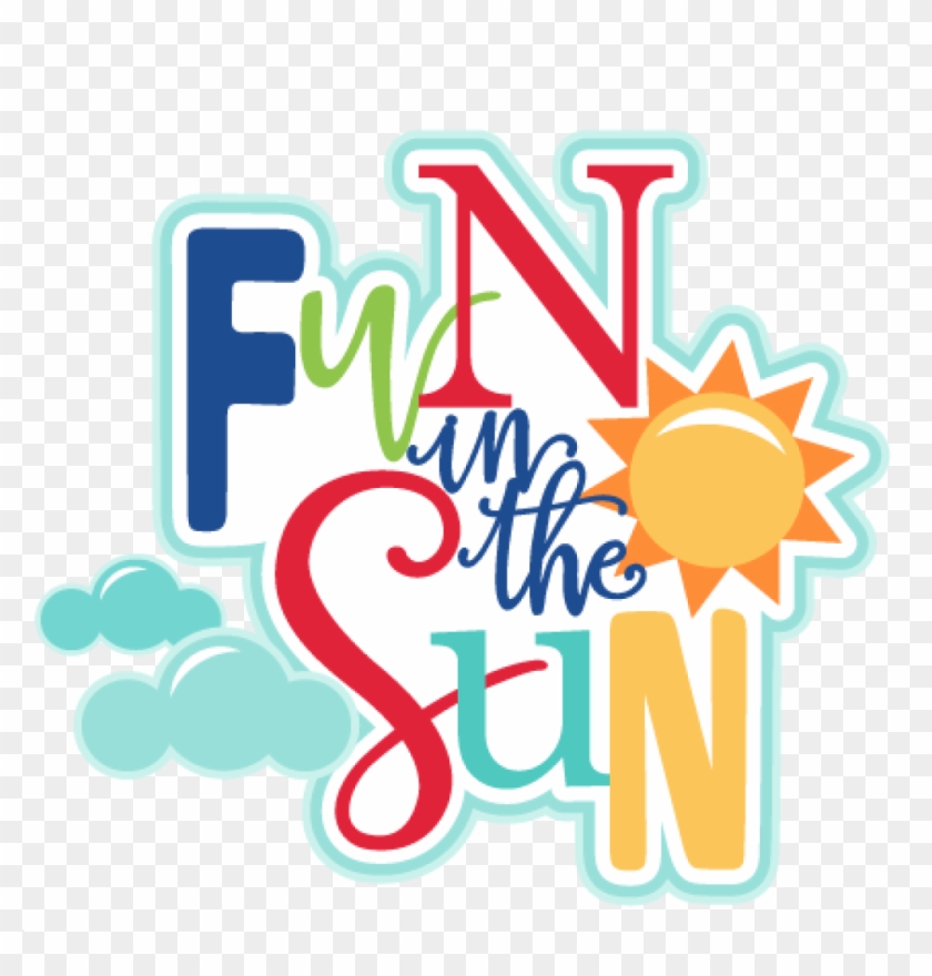 Summer Fun Clip Art Fun Clip Art Summer Fun Clipart - Scrapbooking #6859