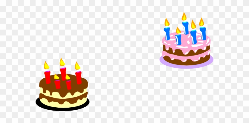 Cake Clipart Small Pencil And In Color Birthday Clip - Birthday Cake Small Size #6883