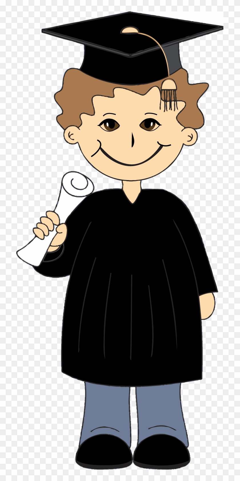 University Students Graduating Clipart - Student Graduation Clip Art #8047