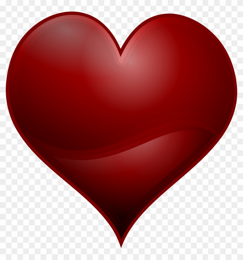 Free To Use Public Domain Hearts Clip Art - Red Heart Clip Art Free #8110